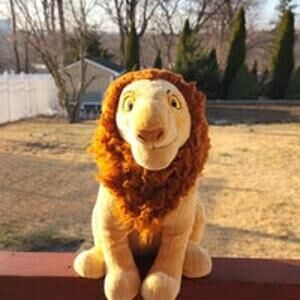 Disney Lion King Simba Plush Disney Store Authentic Exclusive Original